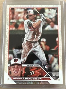 Juego de foilboard Topps Hobby Factory 2023 #206 Gunnar Henderson - serie #266/426 - Imagen 1 de 6