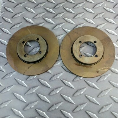 2x Brembo 08.3774.10 para Dodge Colt rotores de freno de disco delanteros sólidos para MA169882 Foto 1 de 4