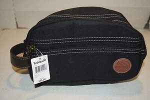 Timberland Men's Core Canvas Travel Kit Bag Polyester Black - Picture 1 of 9