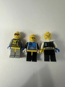 Lote De 3 Mini Figuras Lego De Colección, Unitron, Planeta De Hielo, Espacio - Imagen 1 de 5