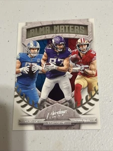 2024 Panini Prestige Alma Maters George Kittle, T.J. Hockenson, Sam LaPorta #9 - Imagen 1 de 2