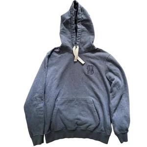 Carolina Herrera Logo Herren Large Blau Pullover Hoodie Made in Portugal - Bild 1 von 7