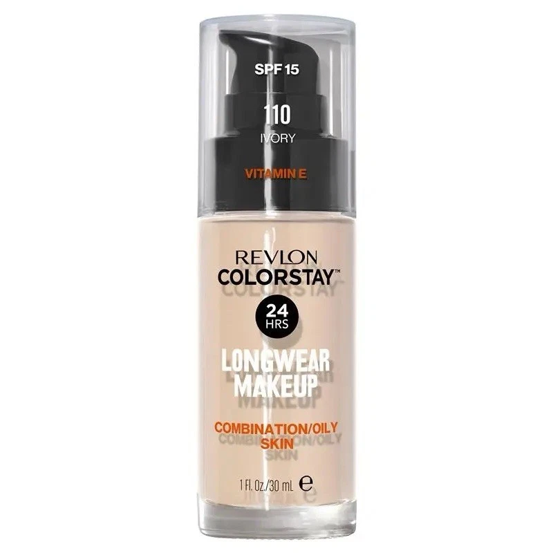 Revlon Colorstay Makeup Waterproof SPF 20 Lasting 24hr Foundation 110 Ivory 30ml - Image 1 of 1