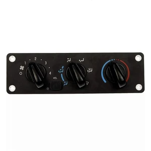 New Black Manual Heater Climate Control Module for Freightliner M2 599-008 A/C - Picture 1 of 10