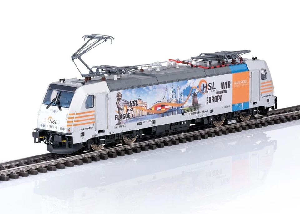 Märklin 38803, Elektrolok BR 186, HSL, Digital + Sound, Neu & OVP, H0 AC - Bild 1 von 1