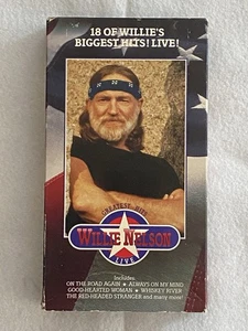 Willie Nelson Greatest Hits Live VHS 1989 18 Songs Austin Texas - Bild 1 von 4