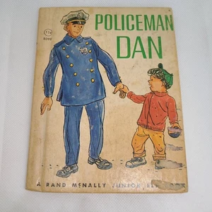 Vintage POLICEMAN DAN Rand McNally Junior Elf Book 1962 - Bild 1 von 8
