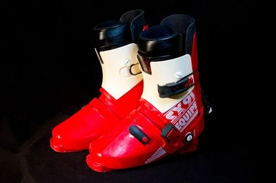 Botas de esquí Salomon SX 91 Equipe vintage años 80/90 - clásicas rojas y blancas, talla 335 Foto 1 de 4