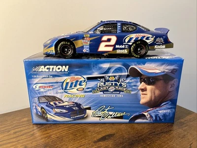 🔥 Rusty Wallace 2005 #2 Miller Lite Last Race 1:24 Action 1 of 360 Club Car MIB - Image 1 of 4