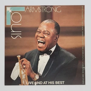 Louis Armstrong - Live and at his Best - CD - Picture 1 of 5