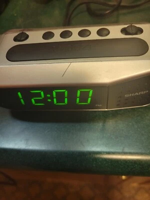 Sharp Model Spc100 Digital Alarm Clock - Image 1 of 3