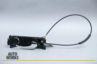 98-03 Jaguar X308 XJ8 Vanden Plas manija de puerta interior trasera derecha con cable OEM Foto 1 de 4