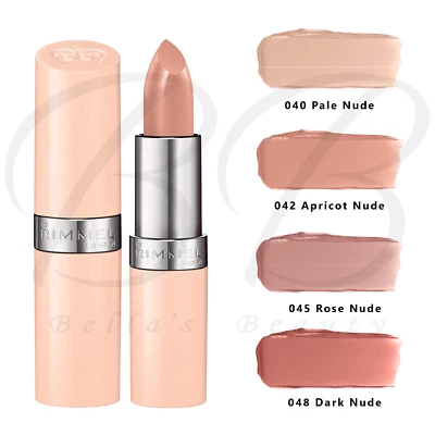RIMMEL Lasting Finish Lipstick Smooth+Creamy, Nude Collection by Kate Moss *NEW* - Image 1 of 4