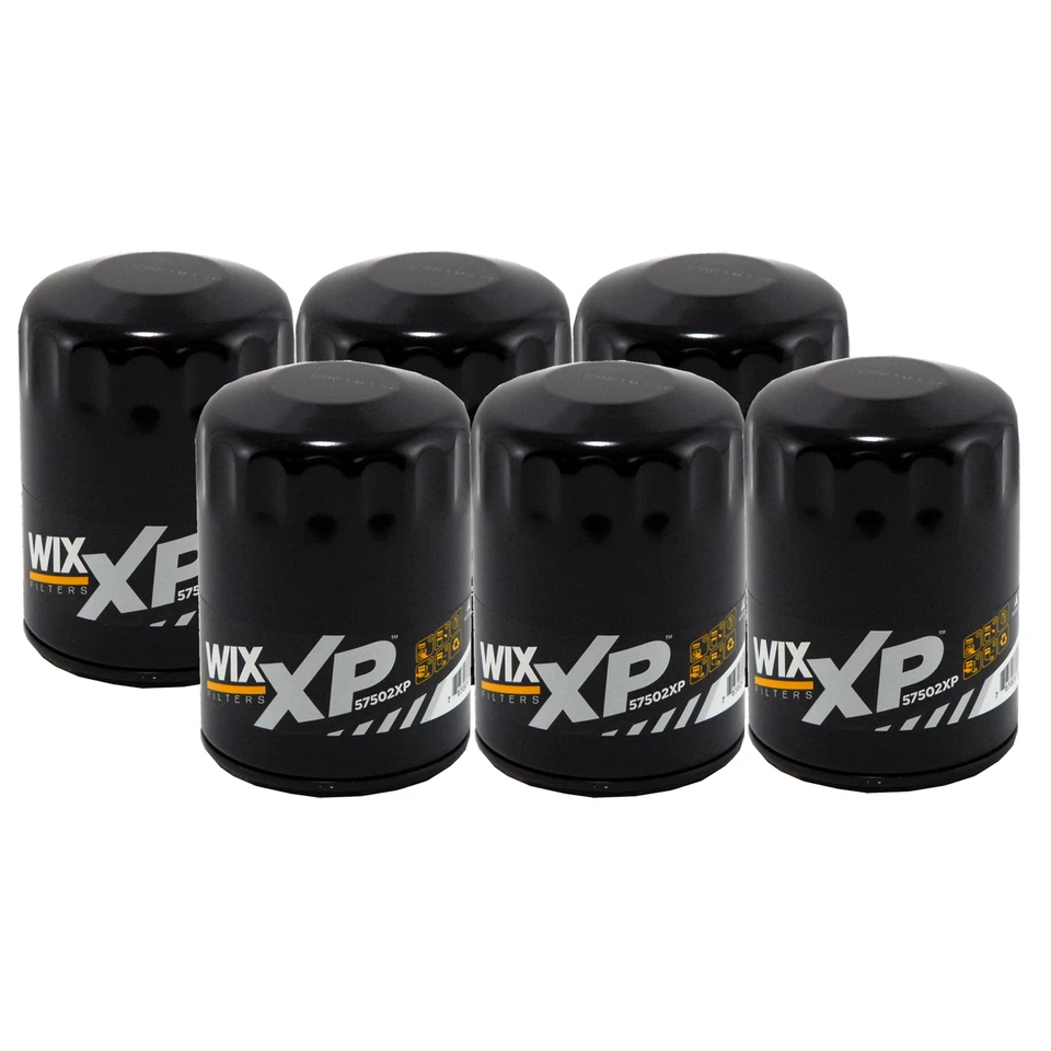 Juego de 6 filtros de aceite de motor Wix Xp para Ford Lincoln Mazda Mercury DOHC FI Foto 1 de 1