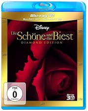 Die Schöne und das Biest 3D und 2D  Neu Blu Ray (Diamond Edition)