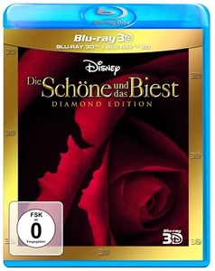 Die Schöne und das Biest 3D und 2D  Neu Blu Ray (Diamond Edition) - Imagen 1 de 3
