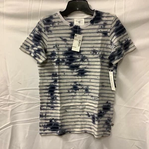 Sol Angles Boys T Shirt Cloud Tie Dye Striped Short Sleeves Pullover Size 14 - Picture 1 of 7
