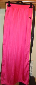 FILA HOT PINK "FARINA" TEAR AWAY SIDE SNAP BUTTON MAXI SKIRT NWT SZ L - Picture 1 of 8