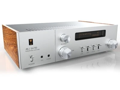 JBL SA750 Integrated Amplifier - Teak Veneer - Silver - New - Immagine 1 di 2