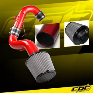 For 11-16 Scion tC 2.5L 4cyl Red Cold Air Intake + Stainless Steel Air Filter - Foto 1 di 1
