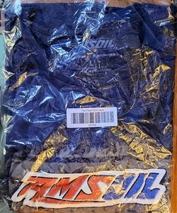 New Amsoil Tire Tread Lg Tee Shirt G3783L w/Runs on Freedom decal - Picture 1 of 4