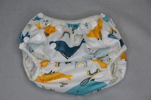 Babygoal Cloth Diaper Covers - Whales - Picture 1 of 5