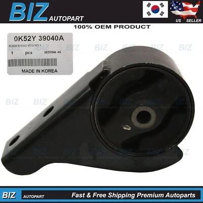 OEM Engine Motor Mount Front Right For 02-05 Kia Sedona 3.5L 0K52Y-39040 Foto 1 de 4
