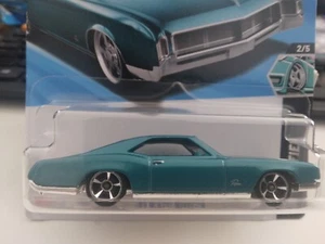 HOT WHEELS 2025-050 HW MODIFIED '66 BUICK RIVIERA 2/5 GREEN MC/5 - Picture 1 of 3