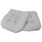 Przytulna poduszka w kształcie litery U sofa rattanowa poduszka na krzesło dla dodatkowego komfortu 2 szt.