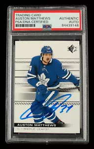Auston Matthews 2019-20 SP #70 (PSA) firmado - Imagen 1 de 2