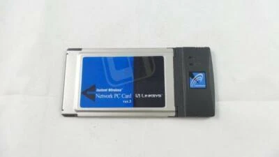 Linksys PCMCIA Wireless PC Card Version 3 - Laptop Wi-Fi Card (WPC11 V.3) - Image 1 of 2