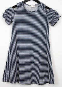 BTWEEN Größe 10 Damen Kleid Kurzarm Cold Shoulder über dem Knie Mehrfarbig - Bild 1 von 5