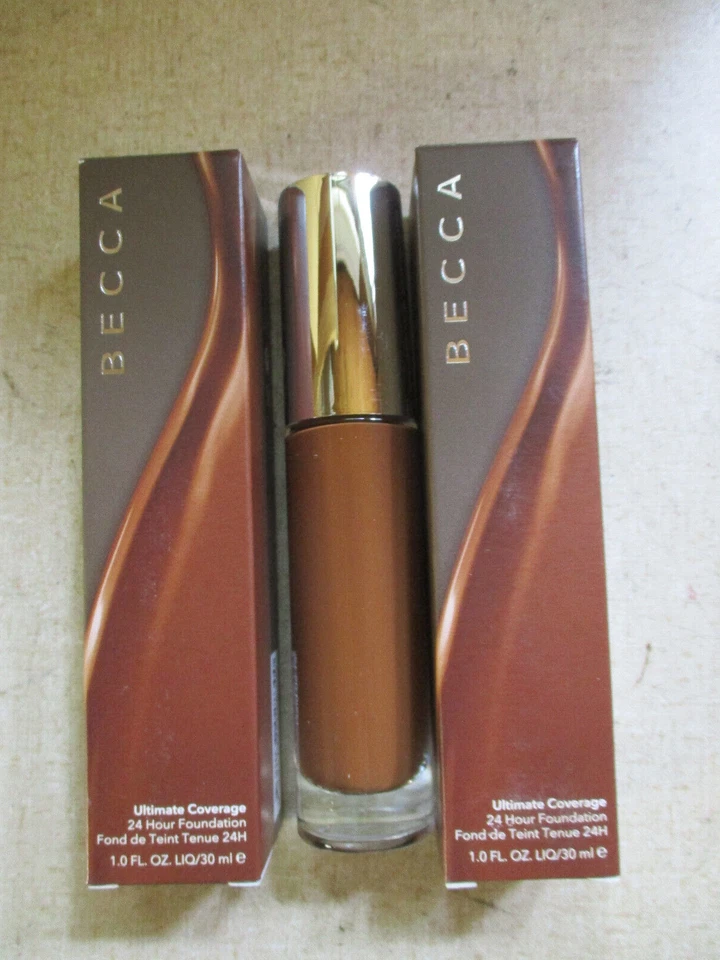 LOT OF 2 NEW Becca Ultimate Coverage 24-hour Foundation TONKA 6W3 1Oz B381 - Image 1 of 1