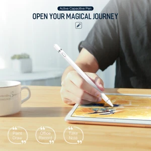 Rechargeable Pencil Stylus Pen for iPad 6 7 8 9/10th/Pro/Mini A17/6th Air M2 5th - Picture 1 of 13