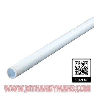 Tubo de drenaje de residuos de 40 mm Push Fit, fregadero, tubería de 1 m de largo, 100 cm de longitud UPVC - Imagen 1 de 1