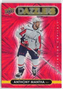 2021-22 Upper Deck Anthony Mantha Dazzlers Insert Red Washington Capitals #DZ-48 - Imagen 1 de 2