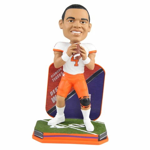 Deshaun Watson Clemson Tigers Houston Texans Name and Number Bobblehead NCAA Cover