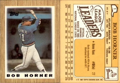 1987 Topps Mini Baseball Cards & Sportsflics-You Pick-2323 - Image 1 of 4