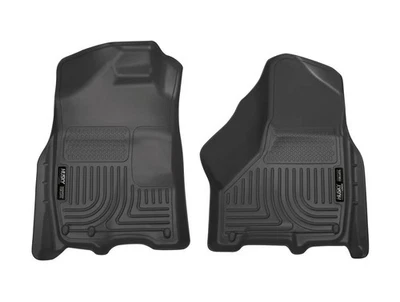 Husky Weatherbeater Mats Fit 09-24 Ram 1500-3500/1500 Class Crew/Mega Frt 2p Blk - Image 1 of 4