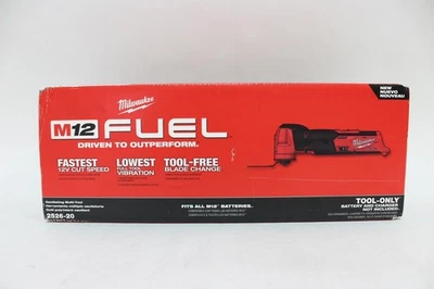 Milwaukee 2526-20 M12 FUEL 12V Lithium-Ion Cordless Oscillating Multi-Tool - Image 1 of 4