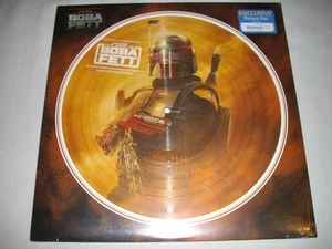 2023 STAR WARS - THE BOOK OF BOBA FETT WALMART EXCLUSIVE VINYL LP PICTURE DISC! - Picture 1 of 2