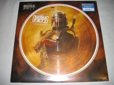 2023 STAR WARS - THE BOOK OF BOBA FETT WALMART EXCLUSIVE VINYL LP PICTURE DISC! - Image 1 of 2