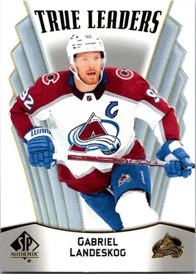 Gabriel Landeskog Avalanche SP Authentic True Leaders 2021-22 #TL-4 Hockey NM - Image 1 of 2