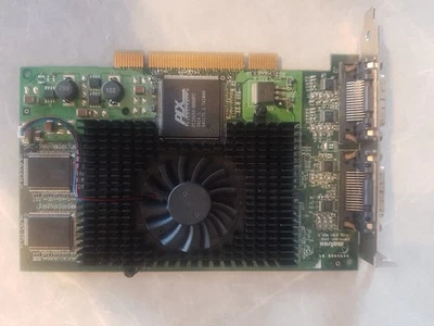 Matrox MGI G45X4QUAD-B 128MB Video Card + 2xLFH-60-to-Dual DVI-I 1ft Cables - Image 1 of 4
