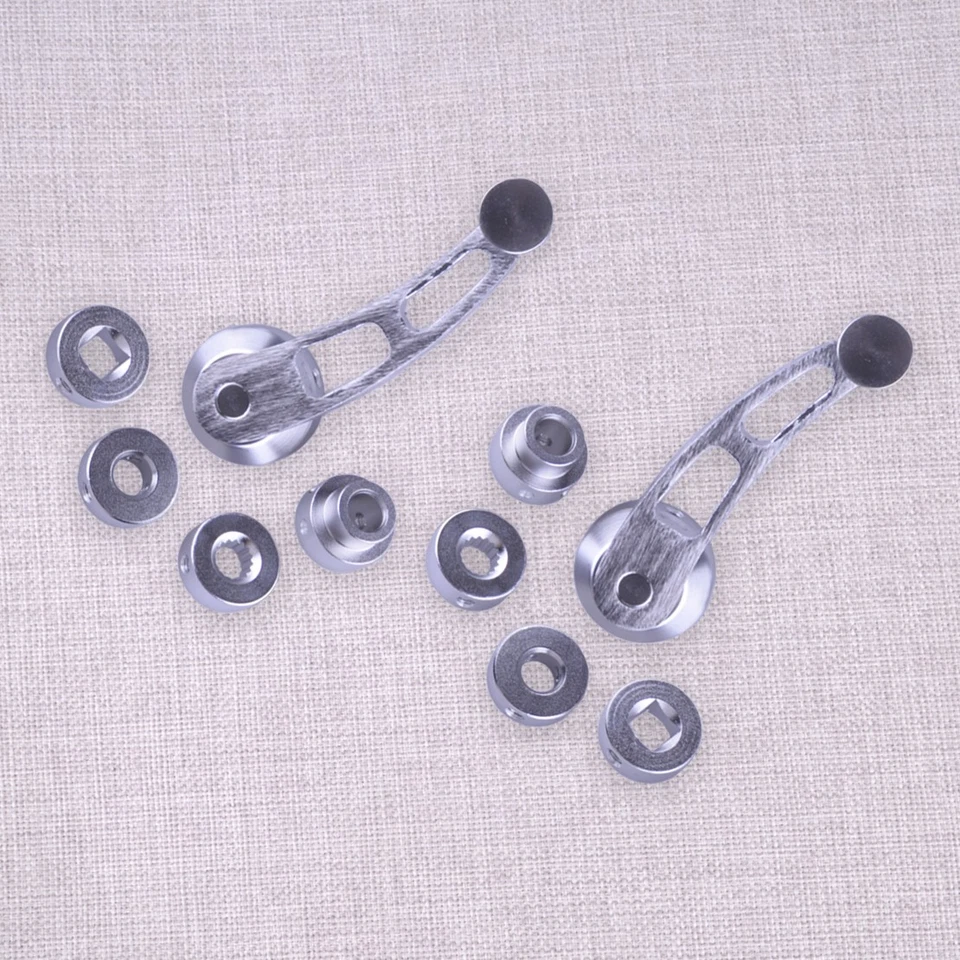 Juego de bobinadora manual de manivela de vidrio para ventana de puerta universal para camión coche Foto 1 de 4