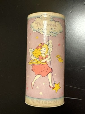 Винтажный 1970-е Tom Field Tinkerbell Magic тальк порошок 1/2 полный - Изображение 1 из 4