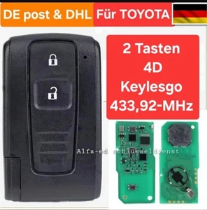 Schlüsselkarte Keylesgo Toyota Corolla Prius  4D B9  433MHz   - Bild 1 von 5