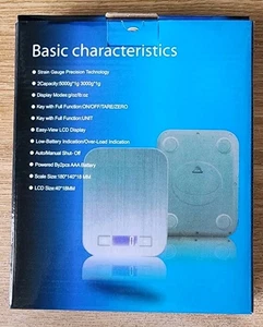 Báscula digital de cocina de musgo y piedra para alimentos multifunción de precisión - Imagen 1 de 2