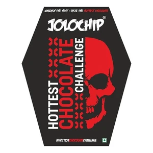 JOLOCHIP - HOTTEST CHOCOLATE CHALLENGE | Extreme Spicy Chocolate Bar | 10g - Picture 1 of 6