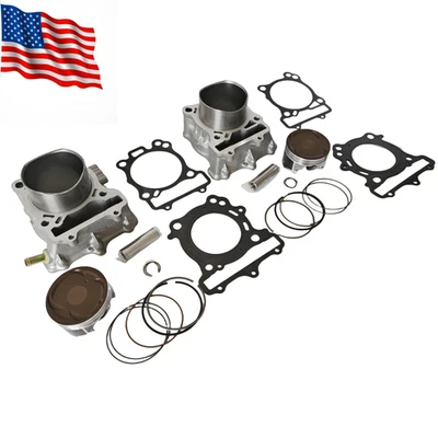Front & Rear Cylinder Piston Gasket Kit For Suzuki SV 650 A SV650S SA 1999-2008 Foto 1 de 4